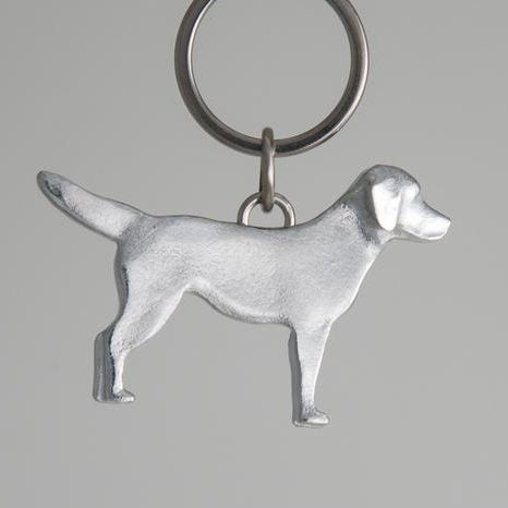 Labrador Pewter Keyring
